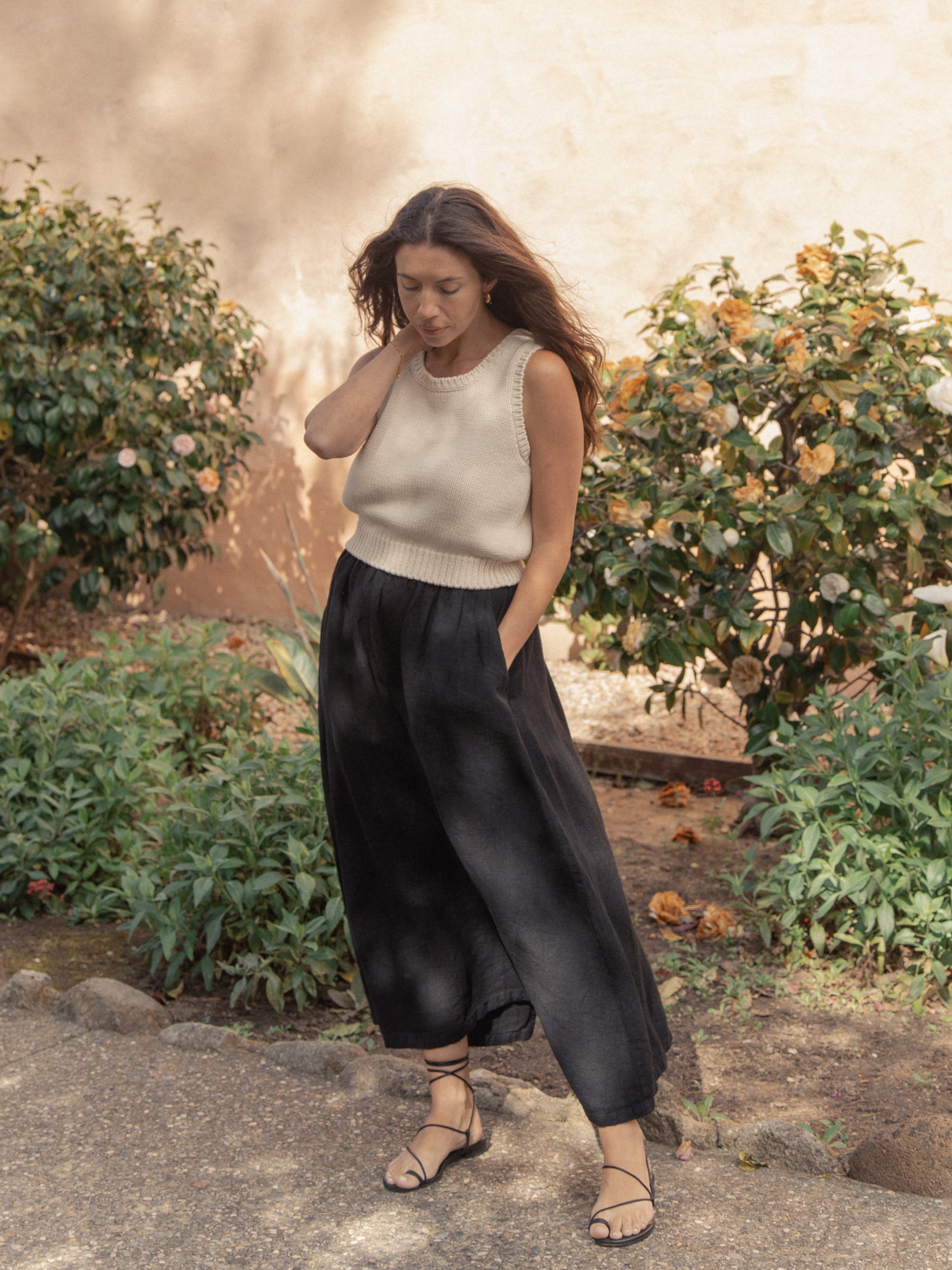 Molly Skirt Charcoal Noir