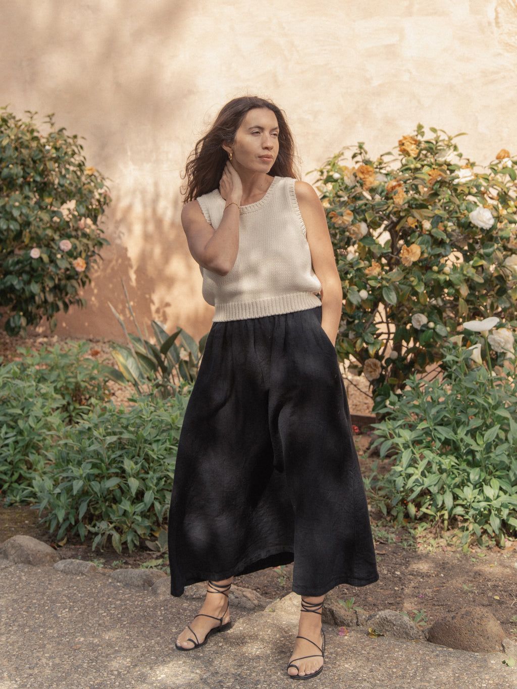 Persephone Tank Ivory