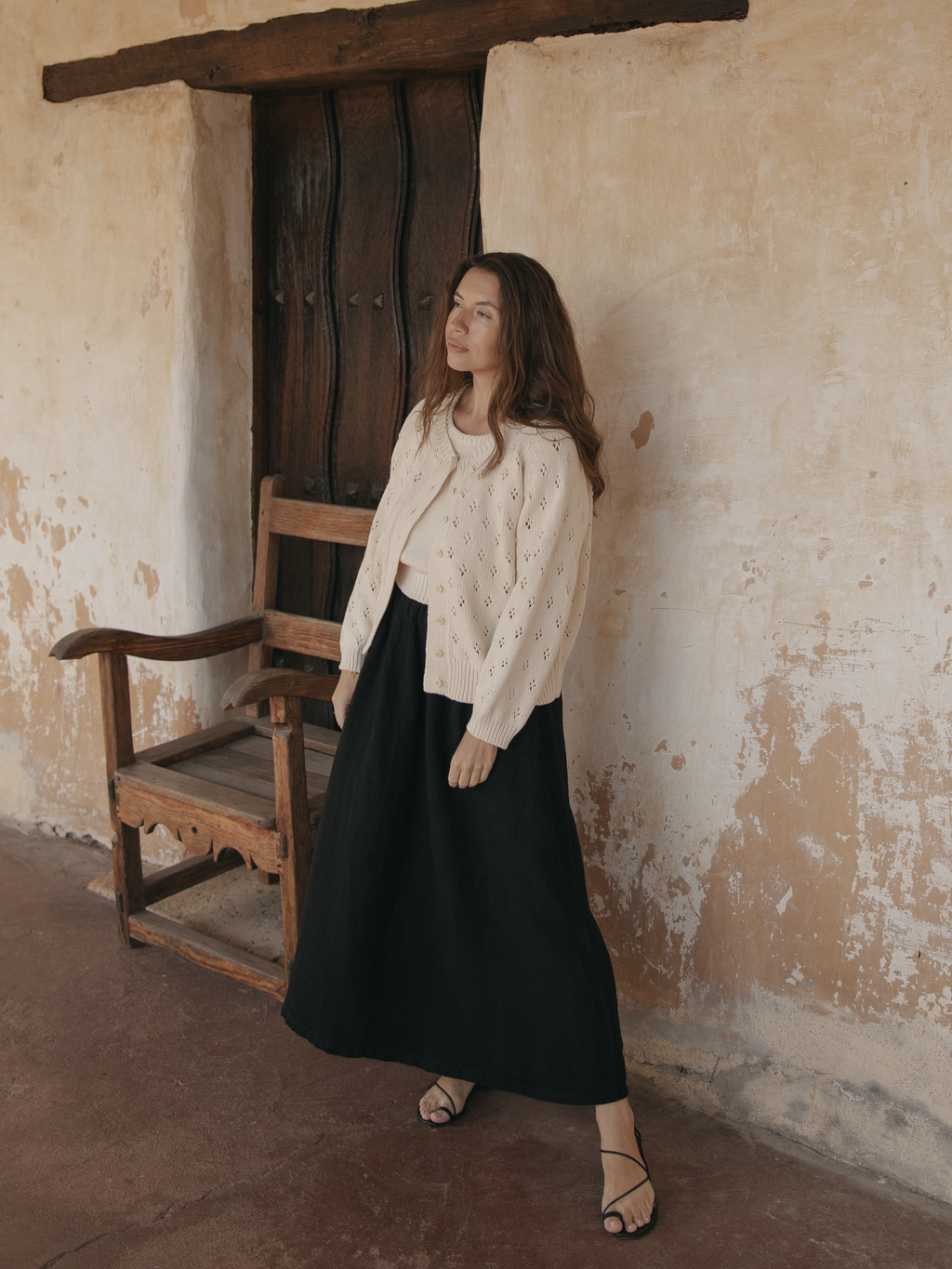 Molly Skirt Charcoal Noir