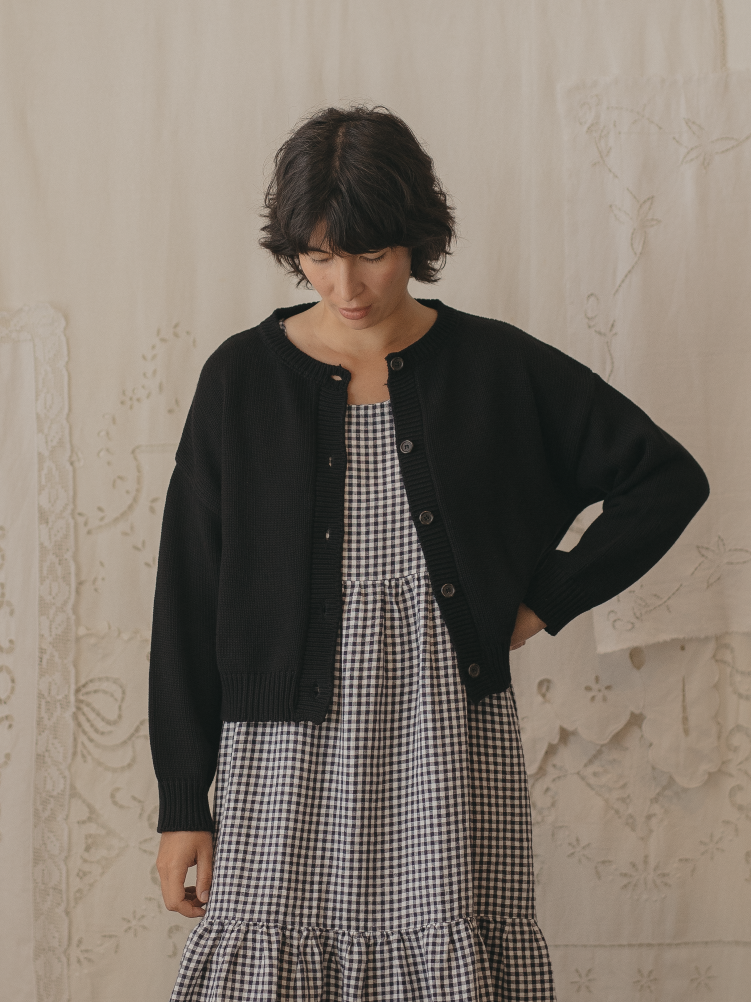 Willow Cardigan Noir