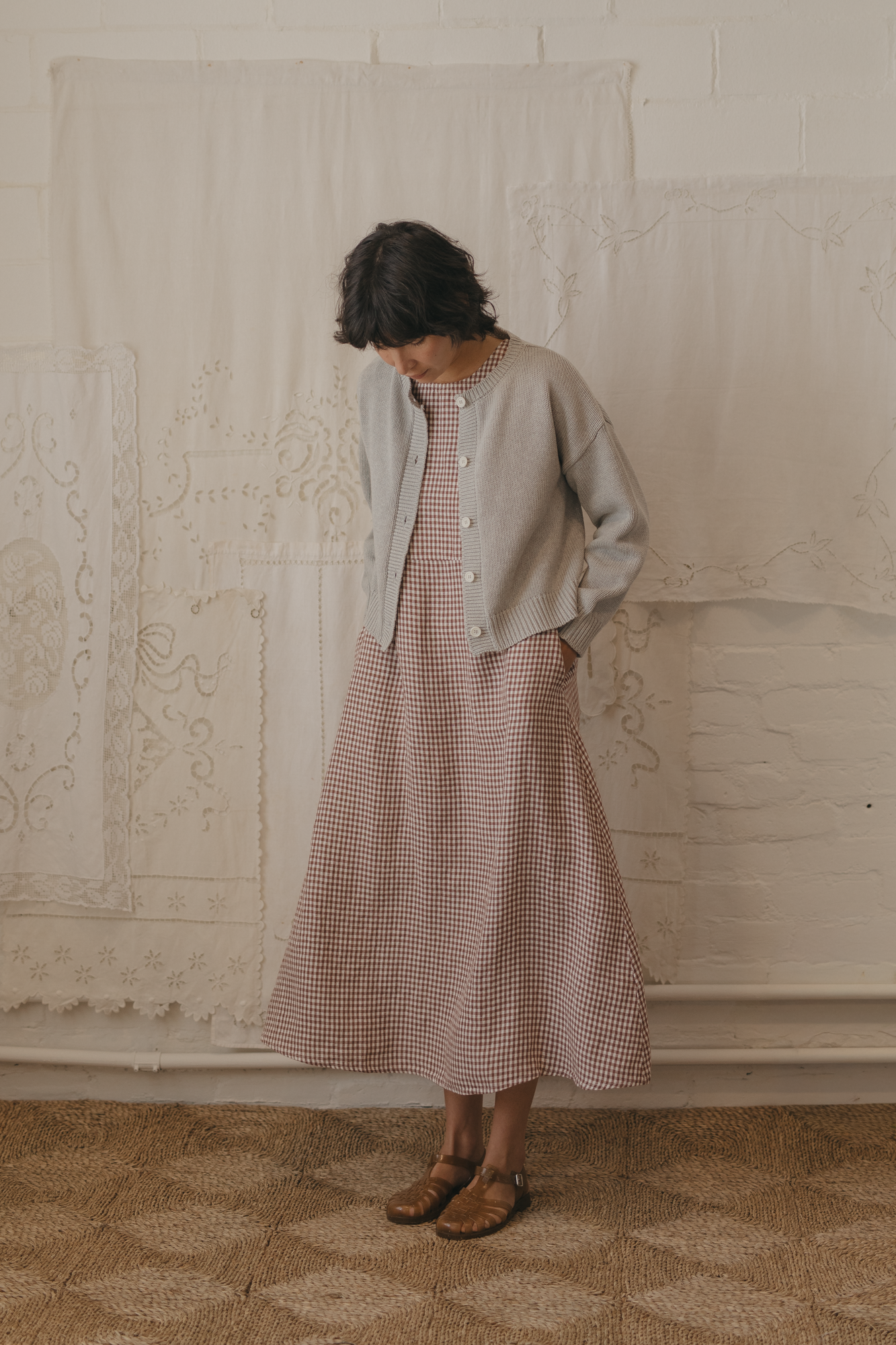 Willow Cardigan Pebble
