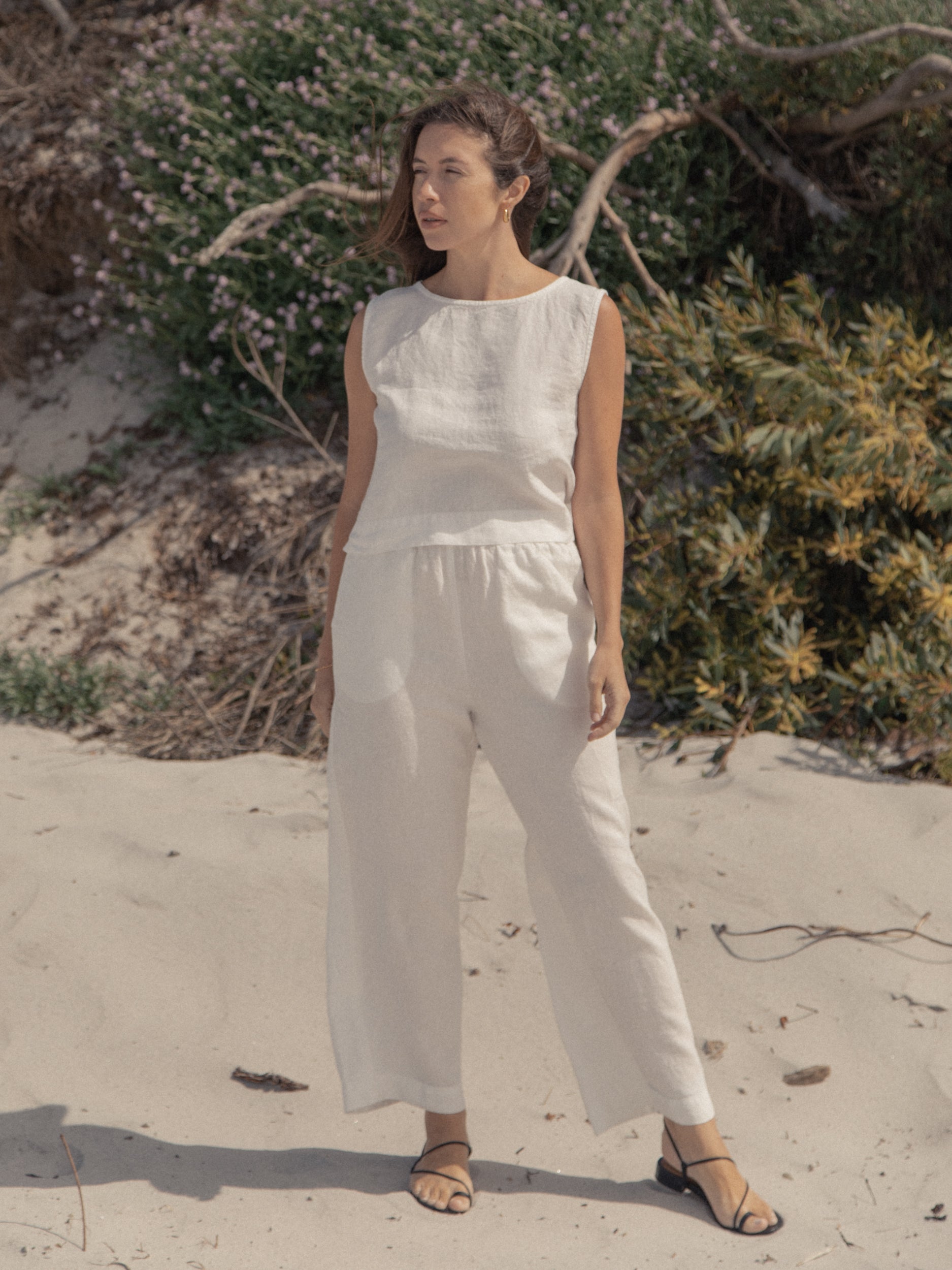 Finley Pants in Salt