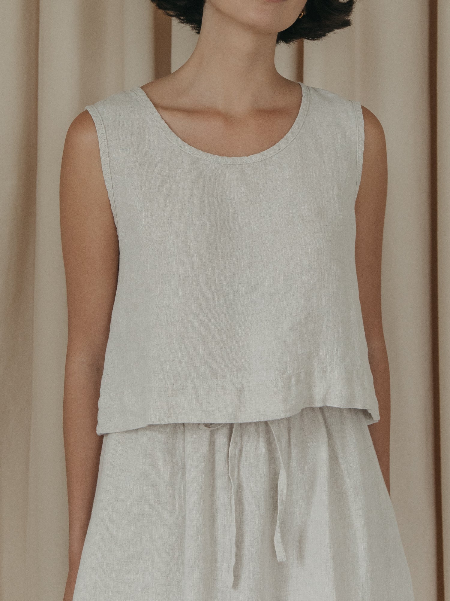 Eva Top Oatmeal