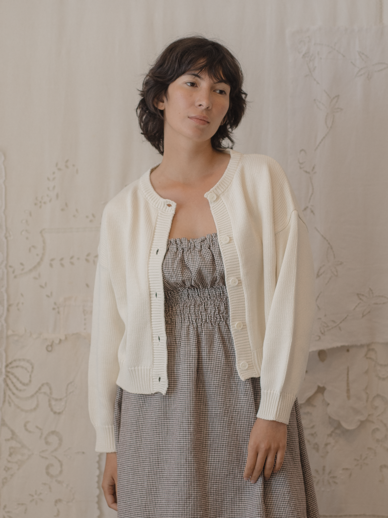 Willow Cardigan Alabaster