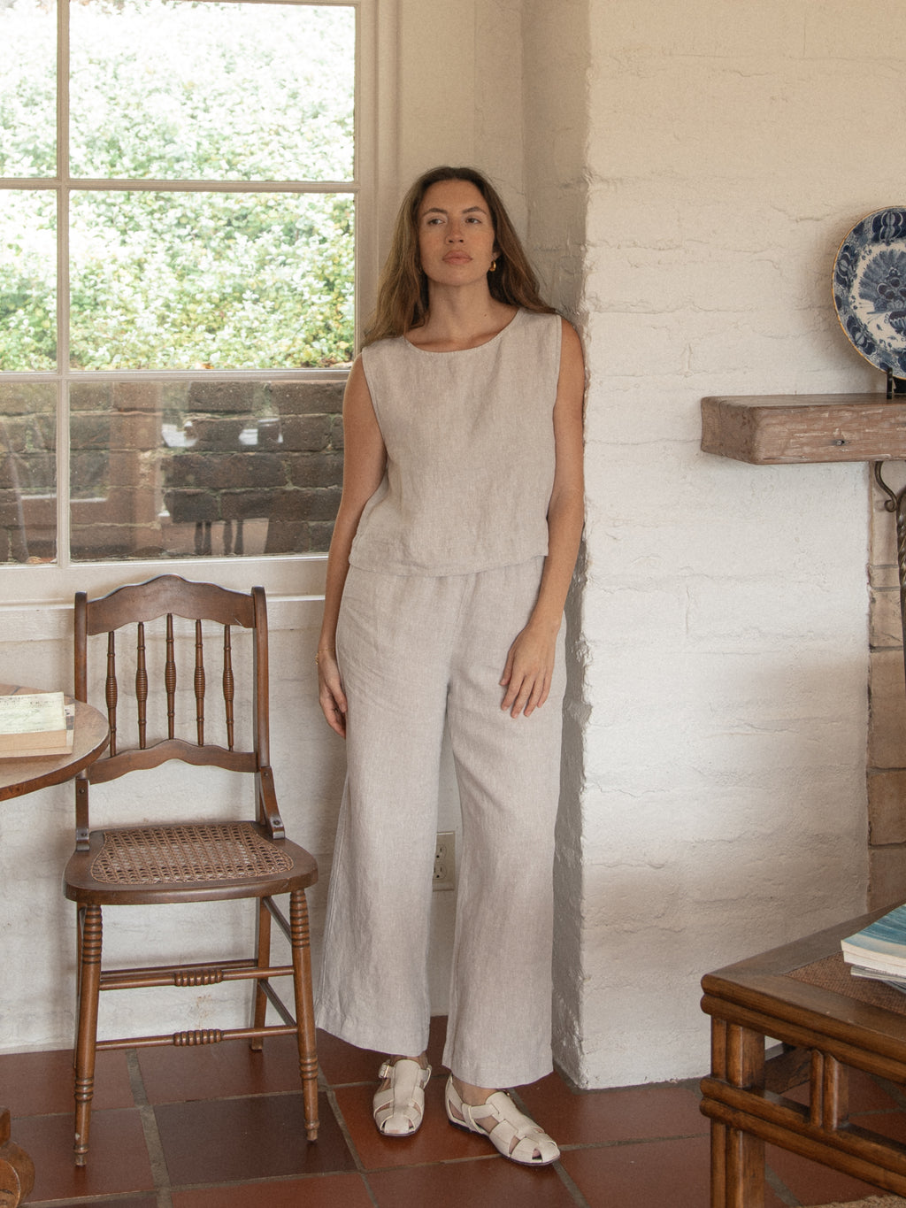 Finley Pants in Oatmeal