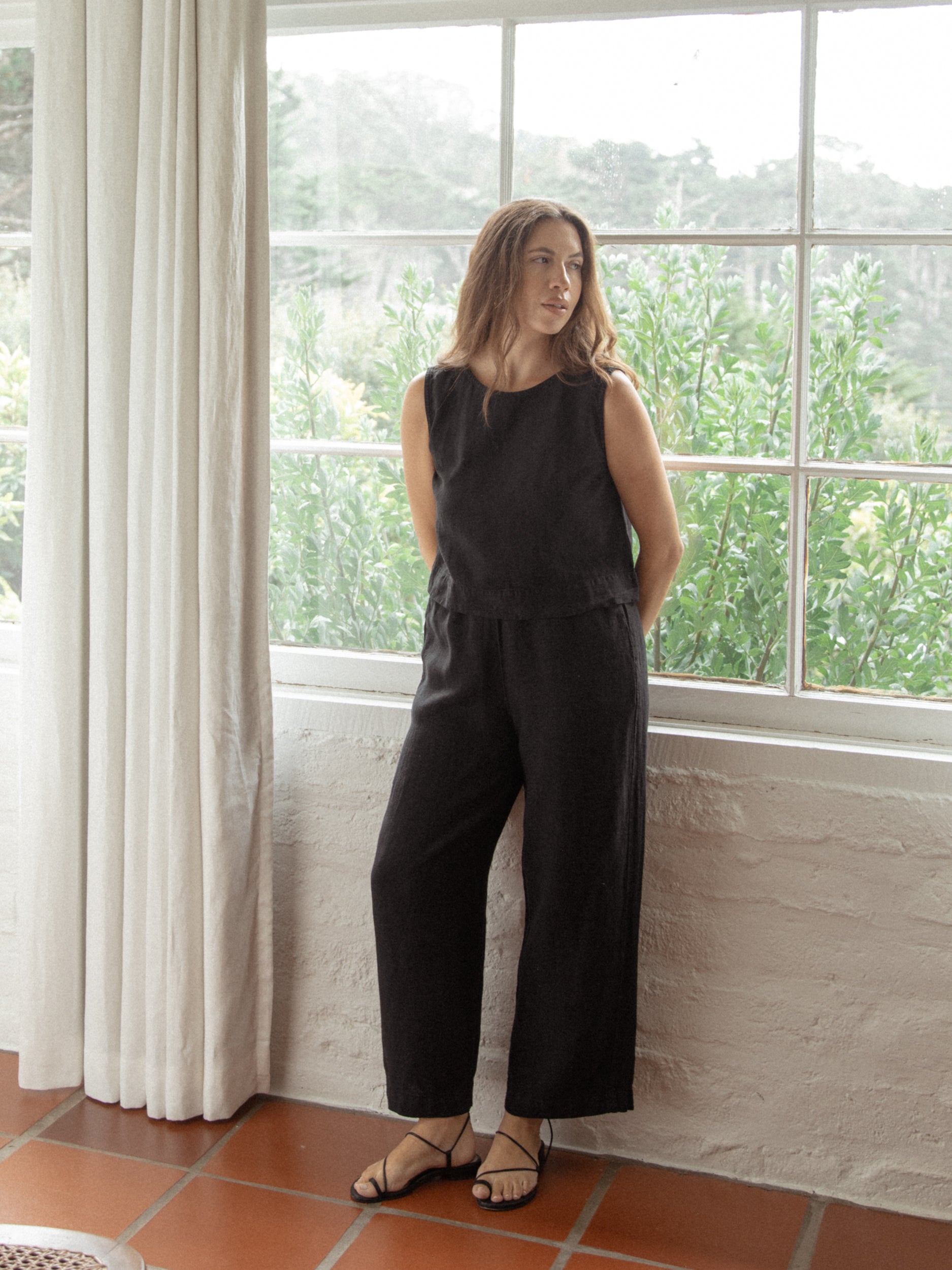 Finley Pants in Noir