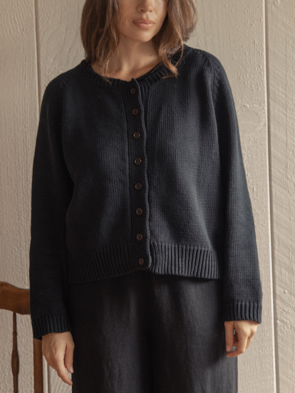Mabel Cardigan in Navy