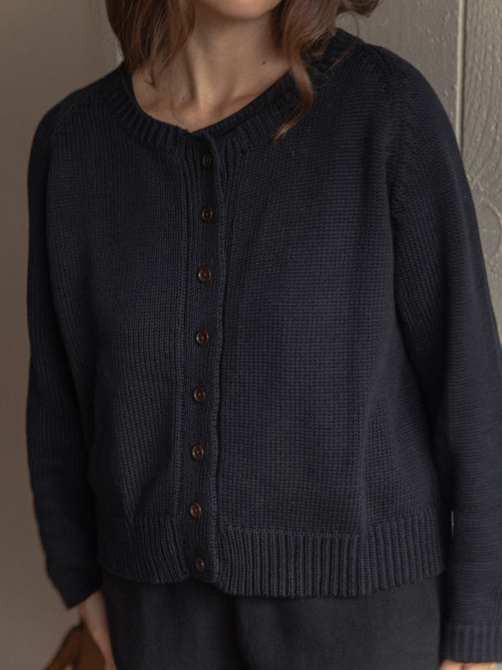 Mabel Cardigan in Navy