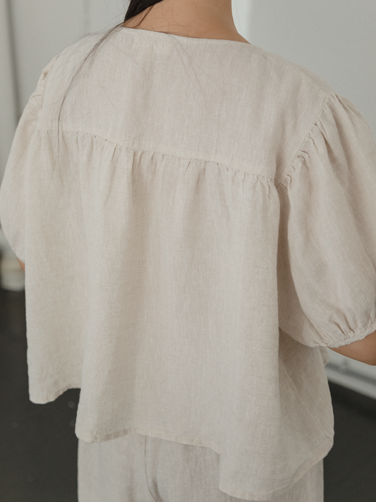 Lucy Blouse Oatmeal