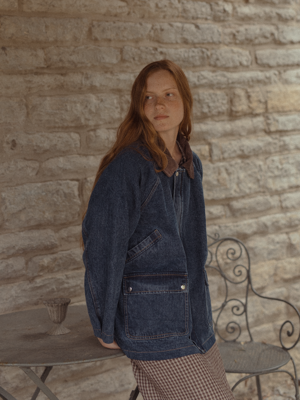 Brooks Jacket Medium Denim