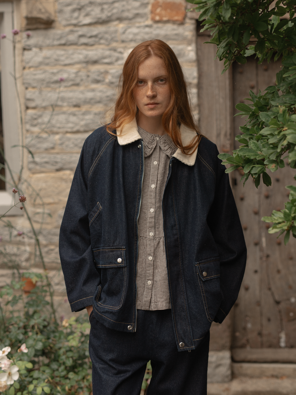 Brooks Jacket Indigo Denim