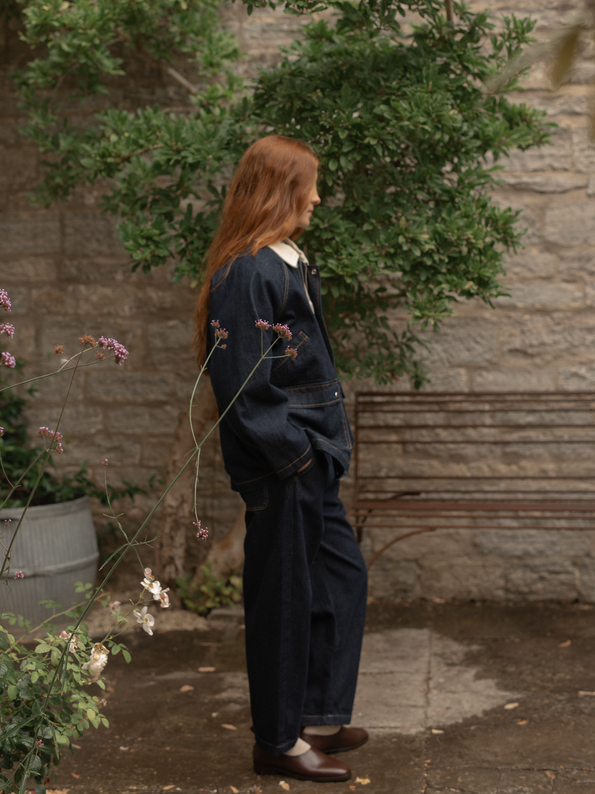 Brooks Jacket Indigo Denim