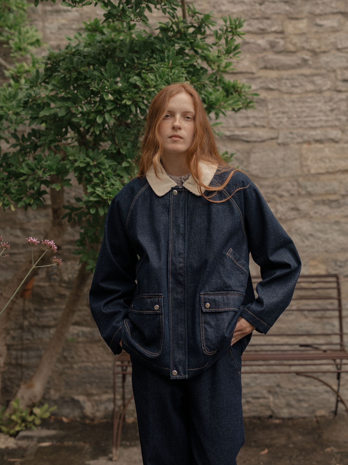 Brooks Jacket Indigo Denim