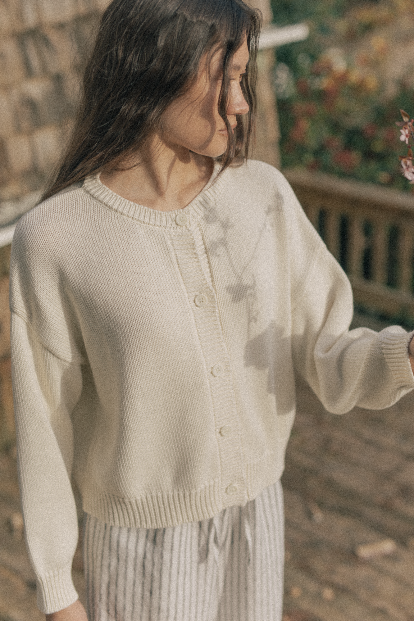 Willow Cardigan Alabaster