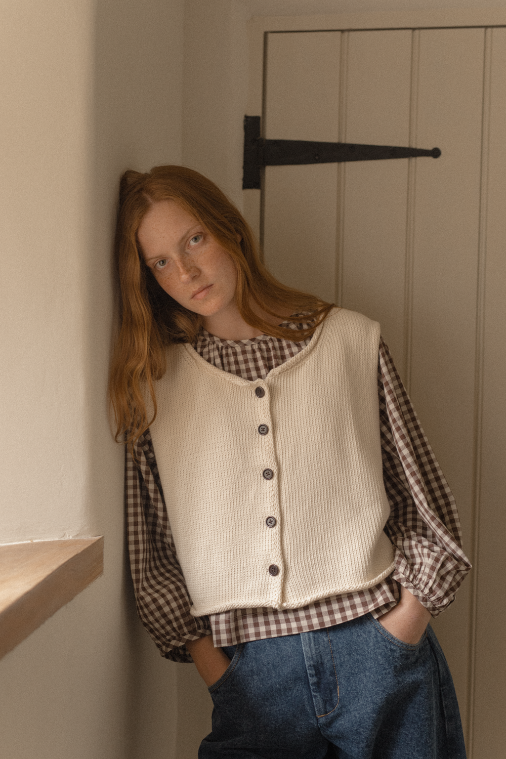 Lennon Vest Ivory
