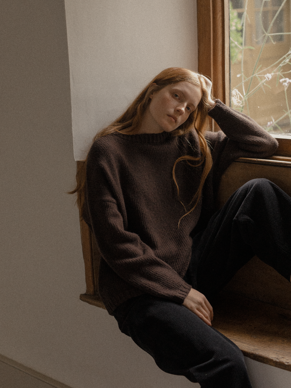 Ezra Pullover Dark Chocolate