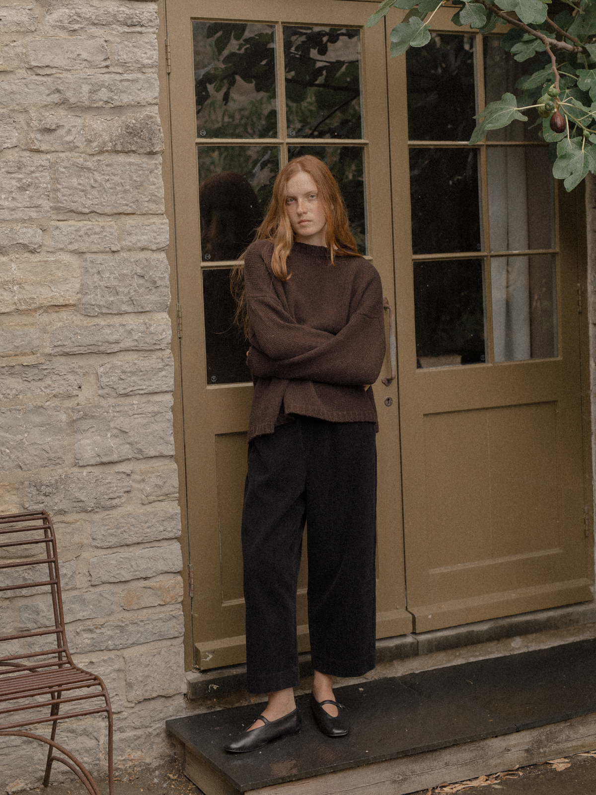 Ezra Pullover Dark Chocolate