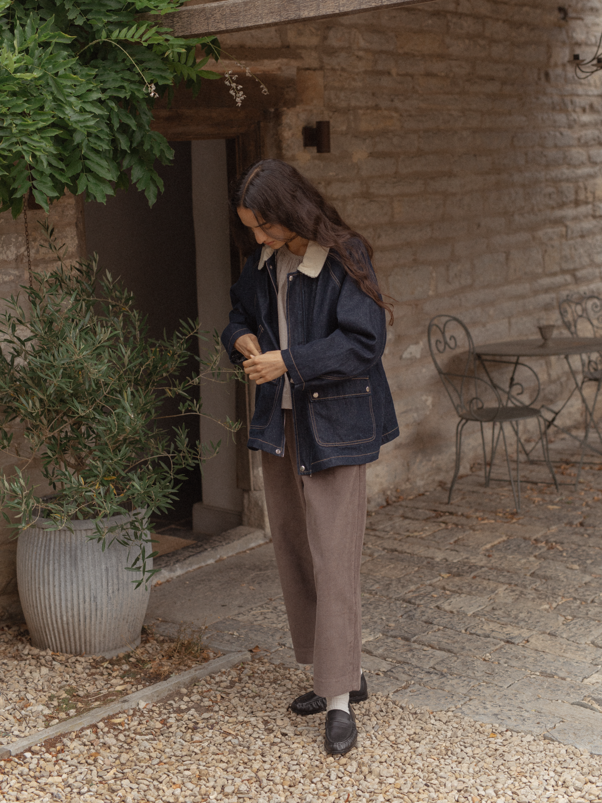 Brooks Jacket Indigo Denim