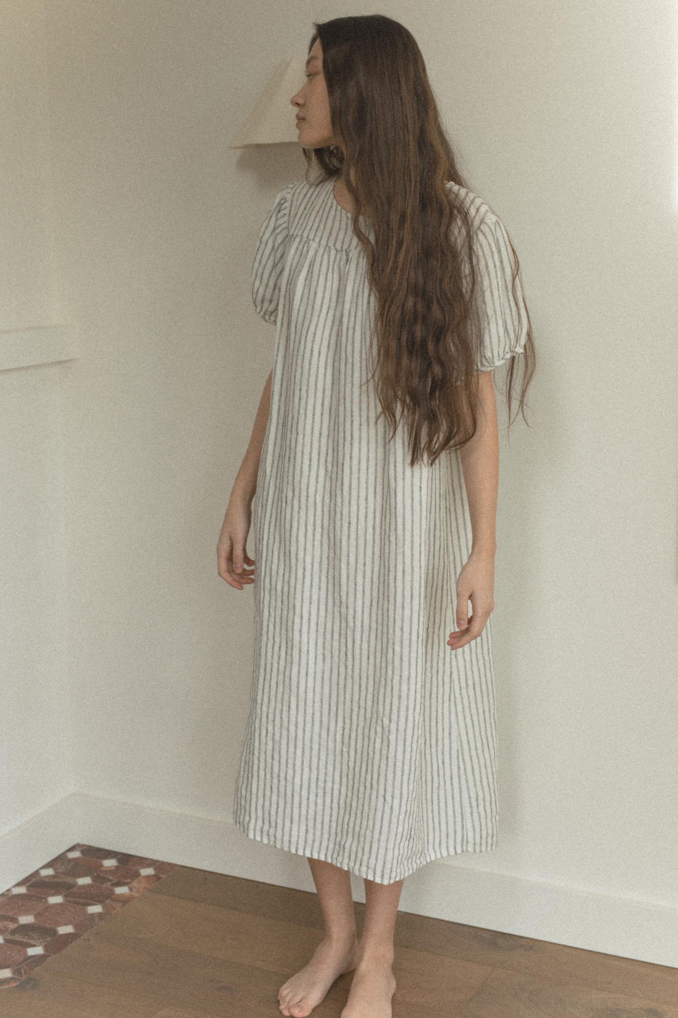 Cosette Dress Vintage Stripe