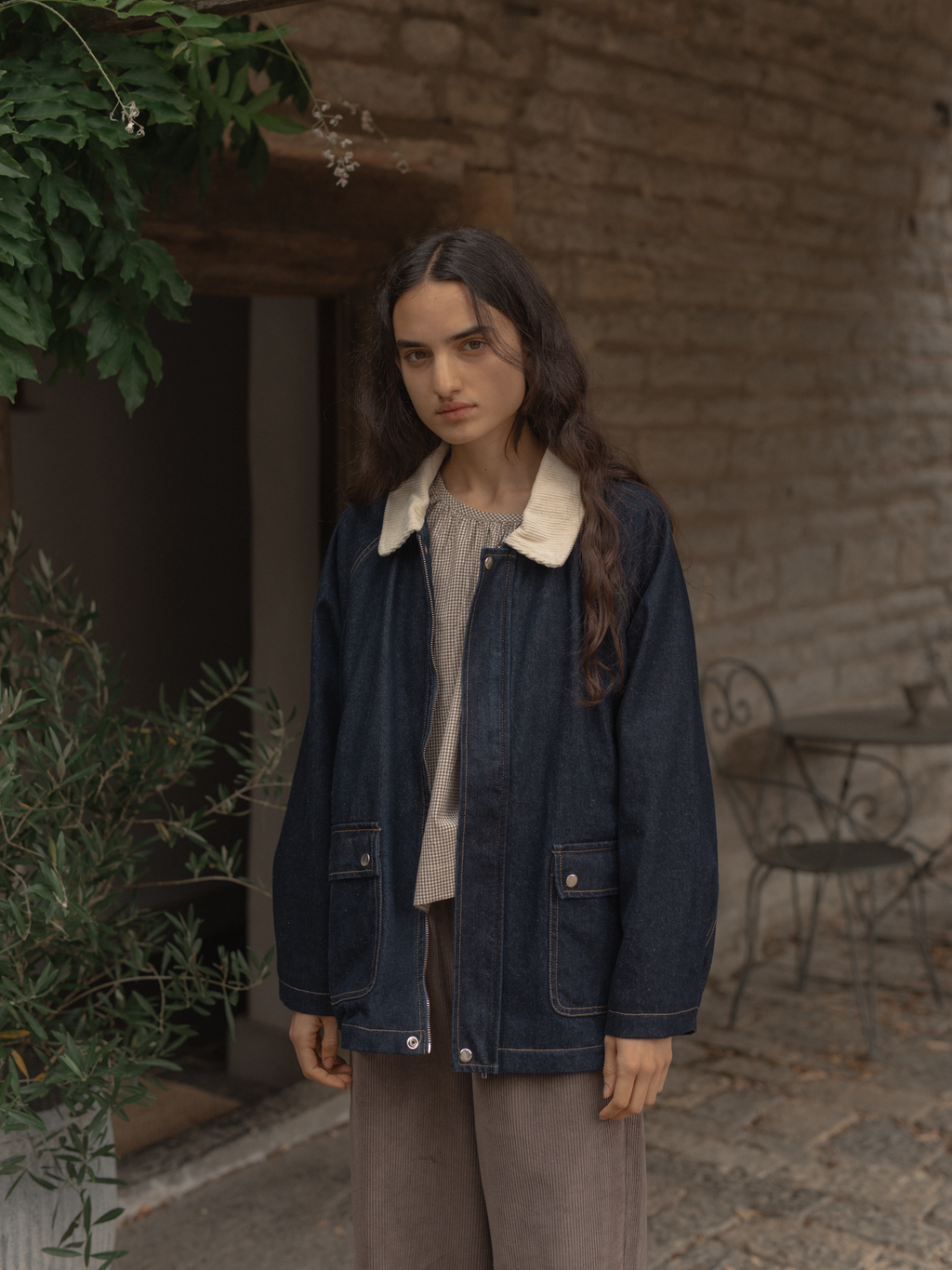 Brooks Jacket Indigo Denim