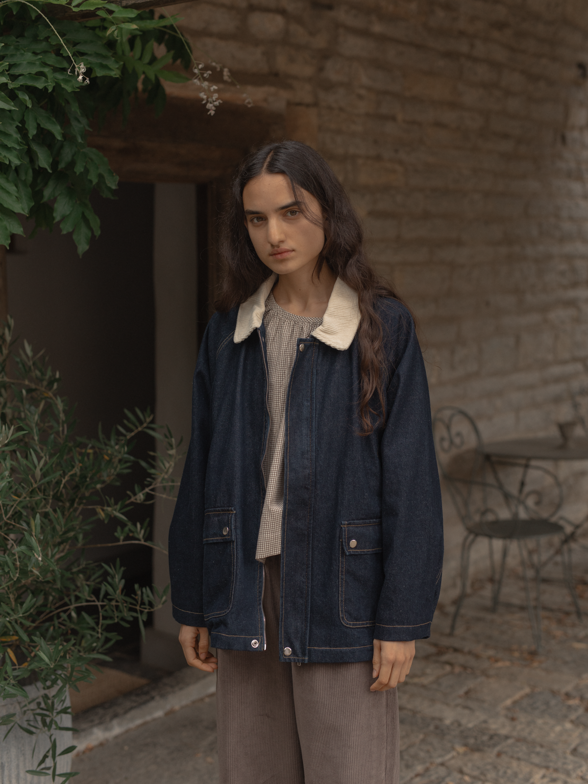 Brooks Jacket Indigo Denim