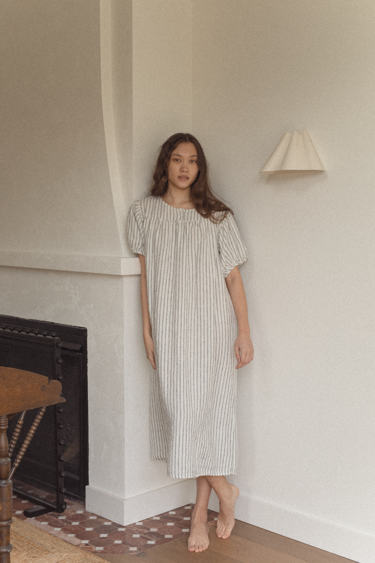 Cosette Dress Vintage Stripe – Gillian Stevens