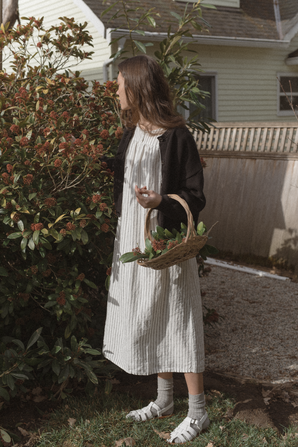 Cosette Dress Vintage Stripe