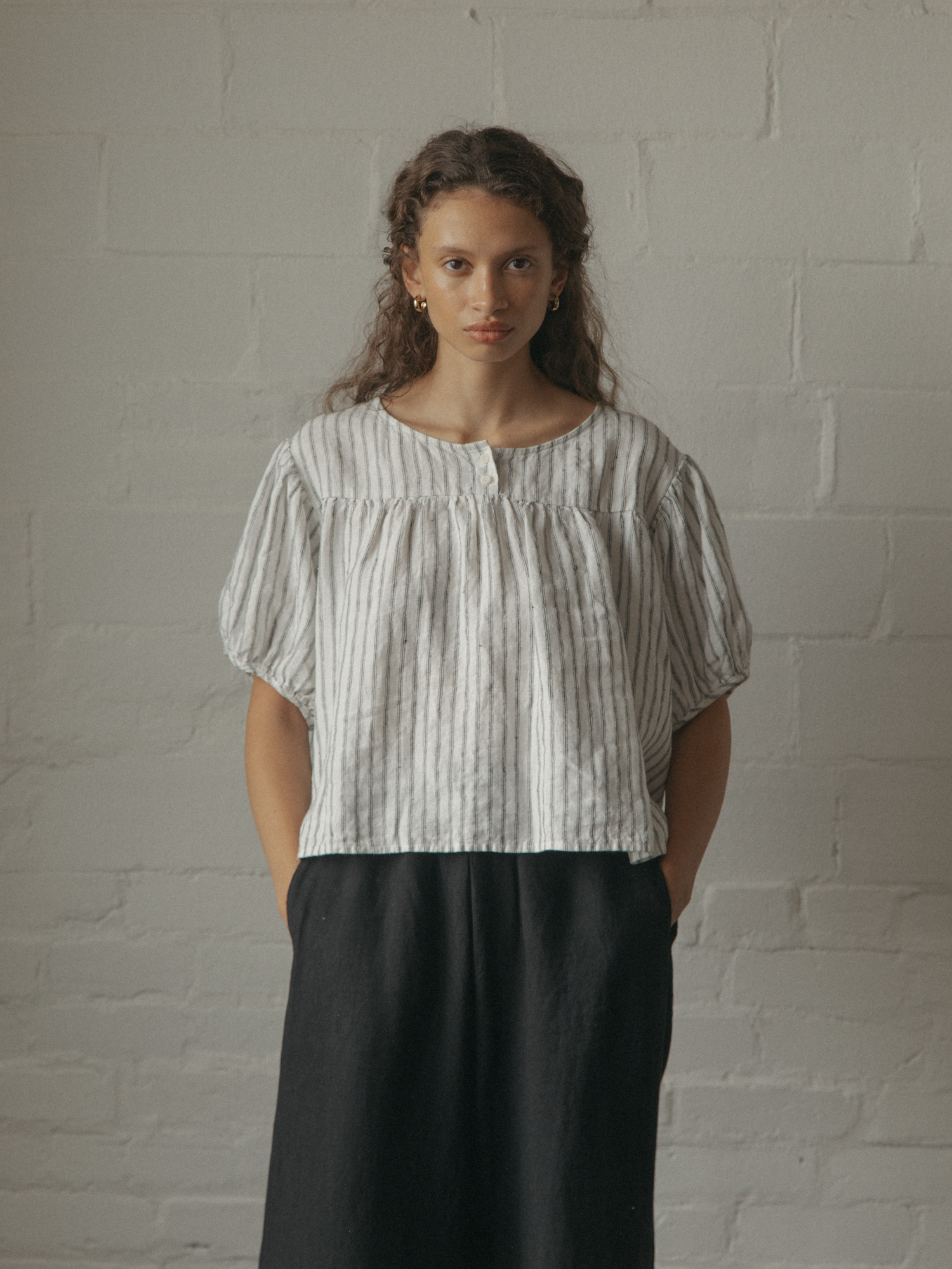 Cosette Top Vintage Stripe
