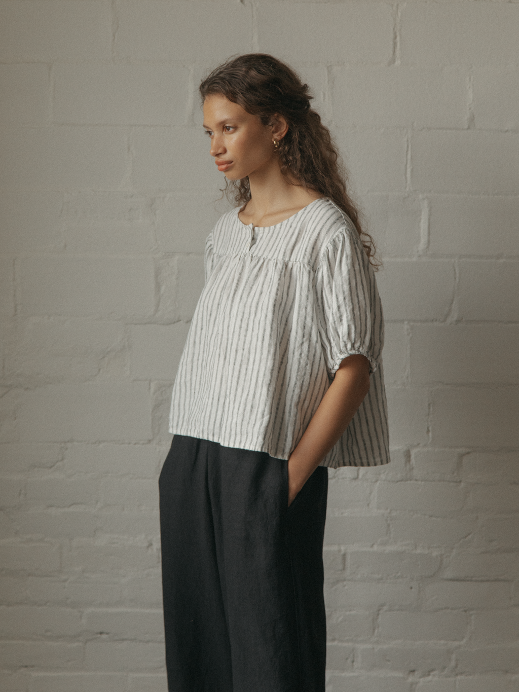Cosette Top Vintage Stripe