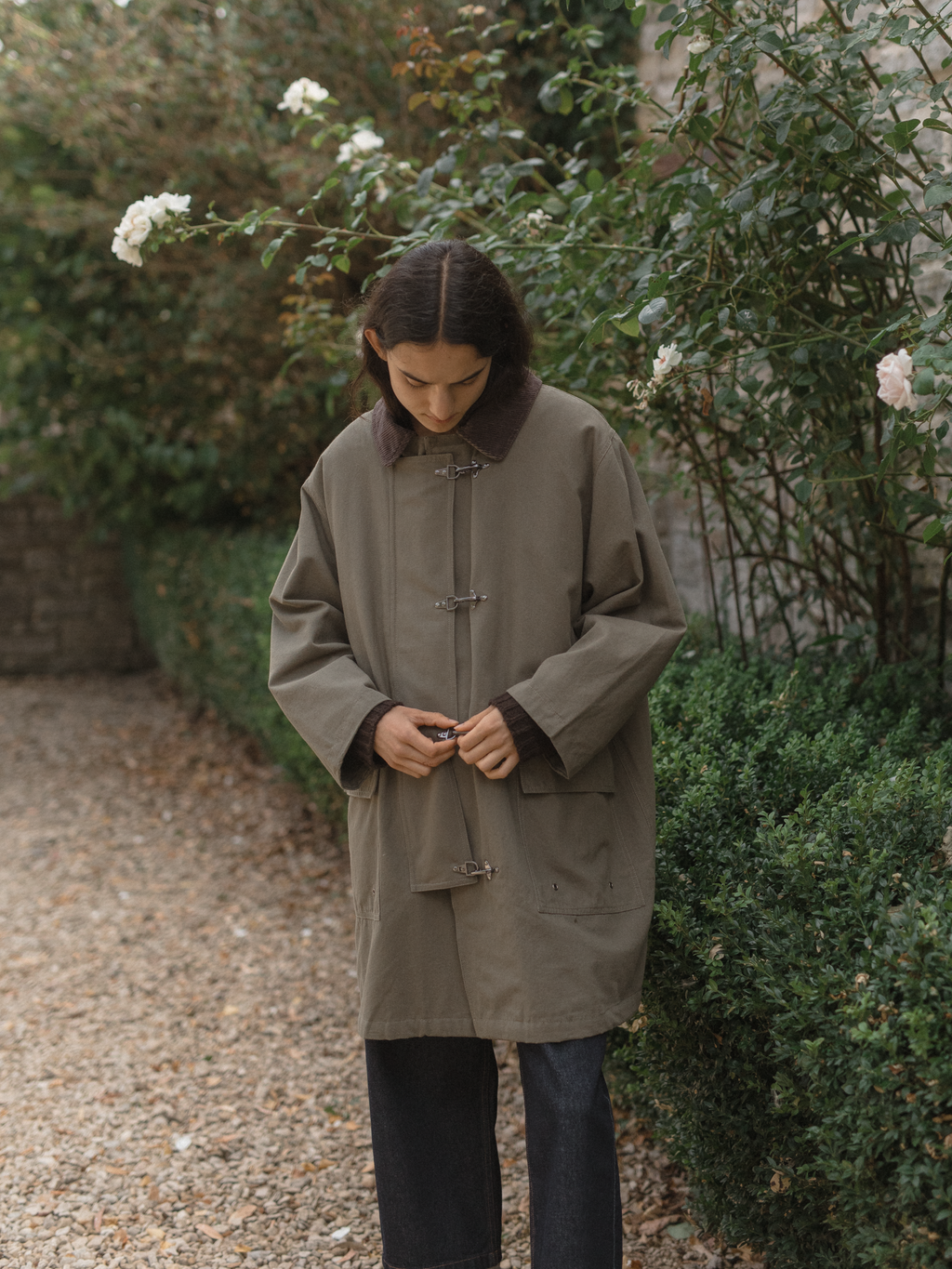 Jasper Coat Sage Green