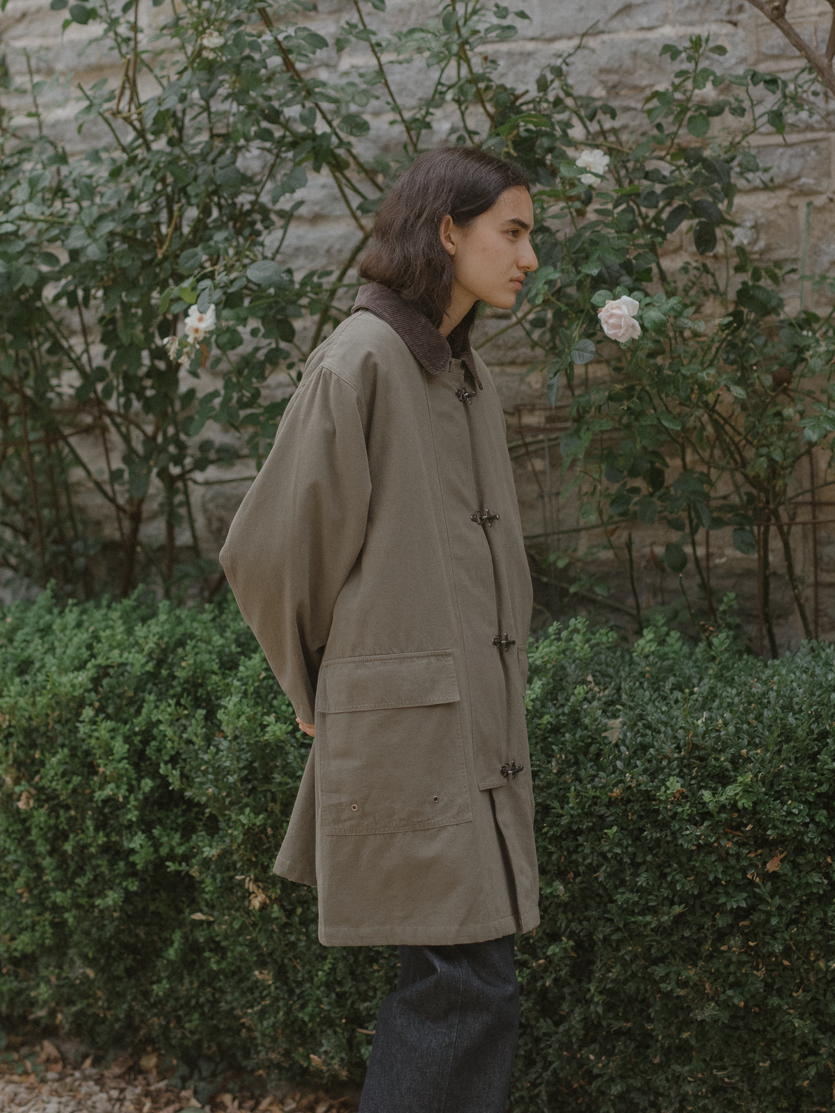 Jasper Coat Sage Green