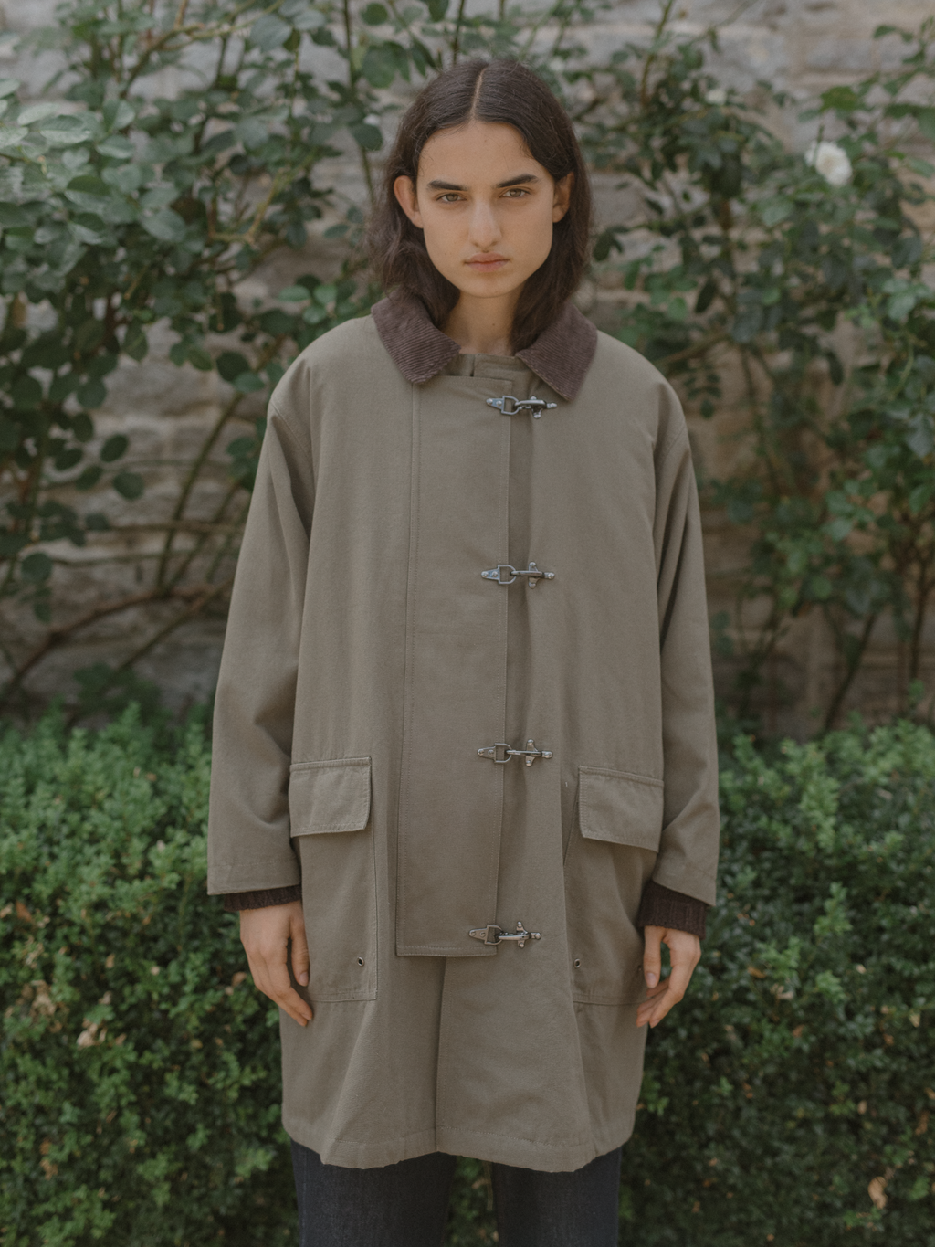 Jasper Coat Sage Green