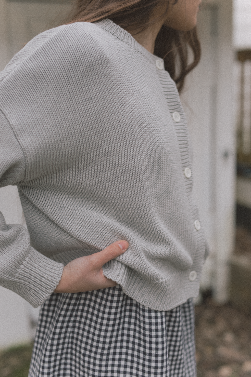 Willow Cardigan Pebble