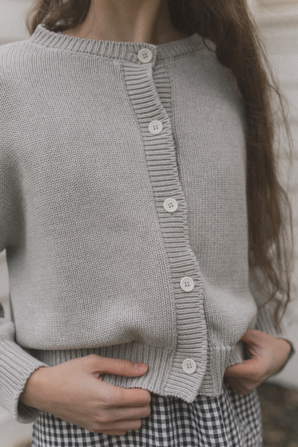 Willow Cardigan Pebble