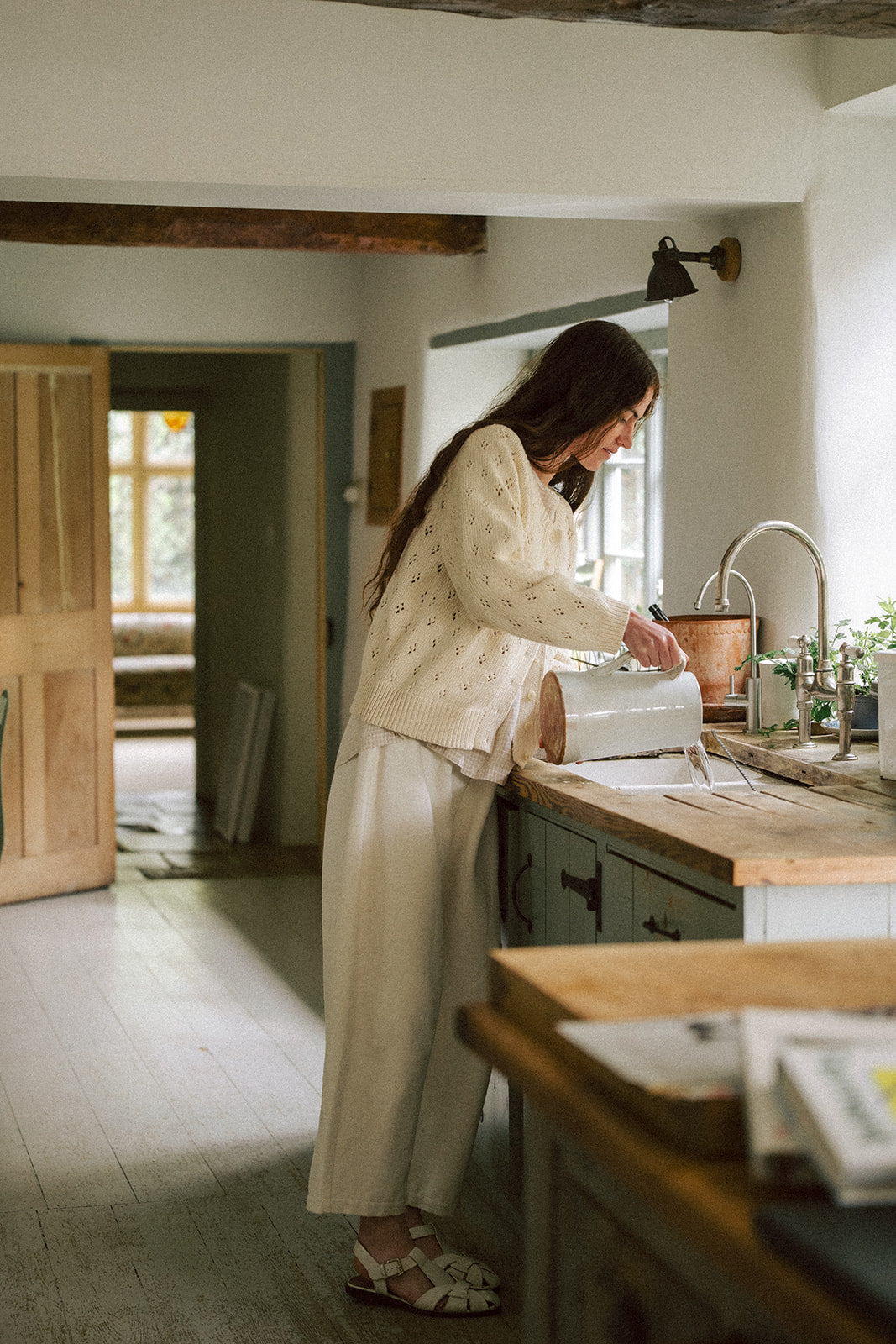 Mabel Cardigan Ivory
