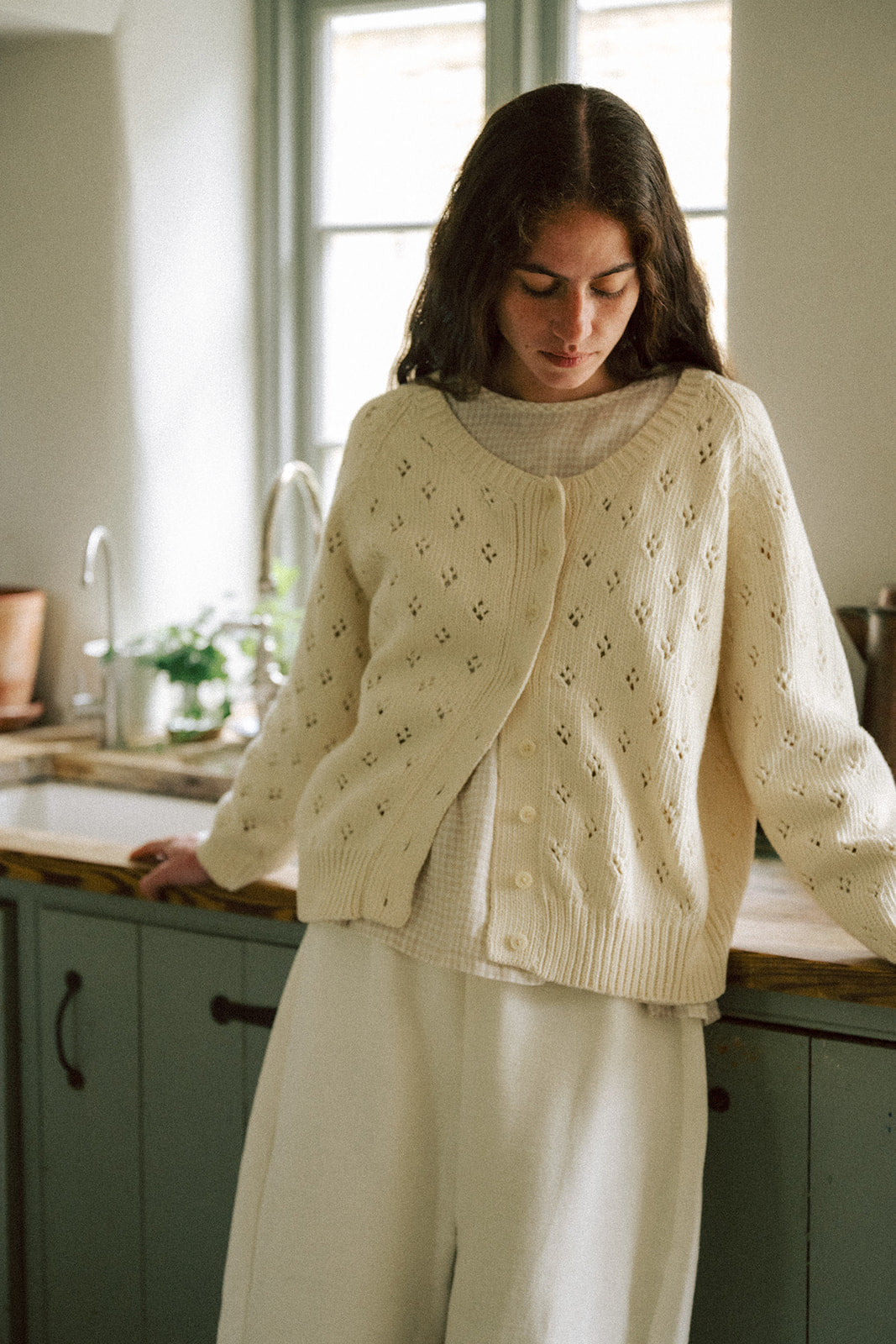 Mabel Cardigan Ivory