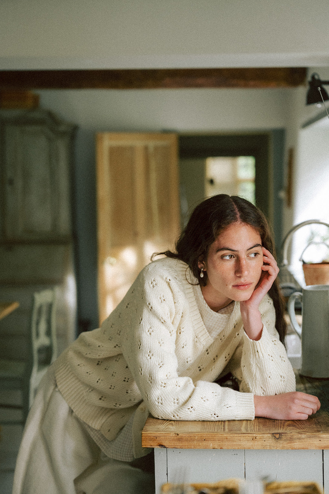 Mabel Cardigan Ivory