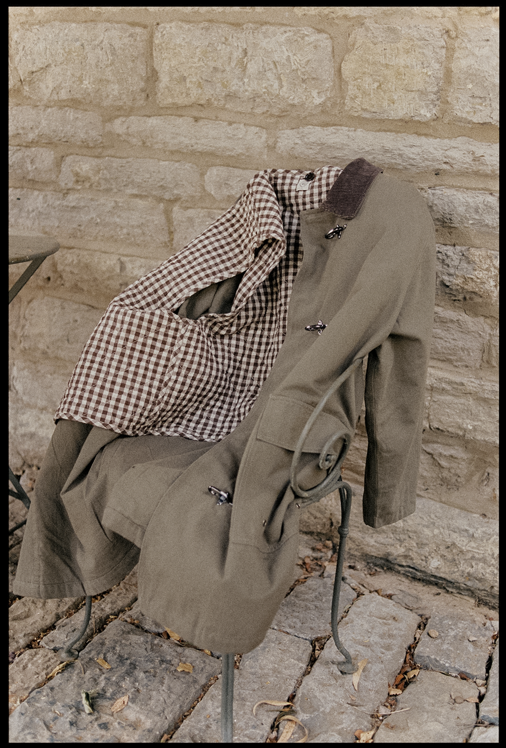 Jasper Vest Brown Gingham