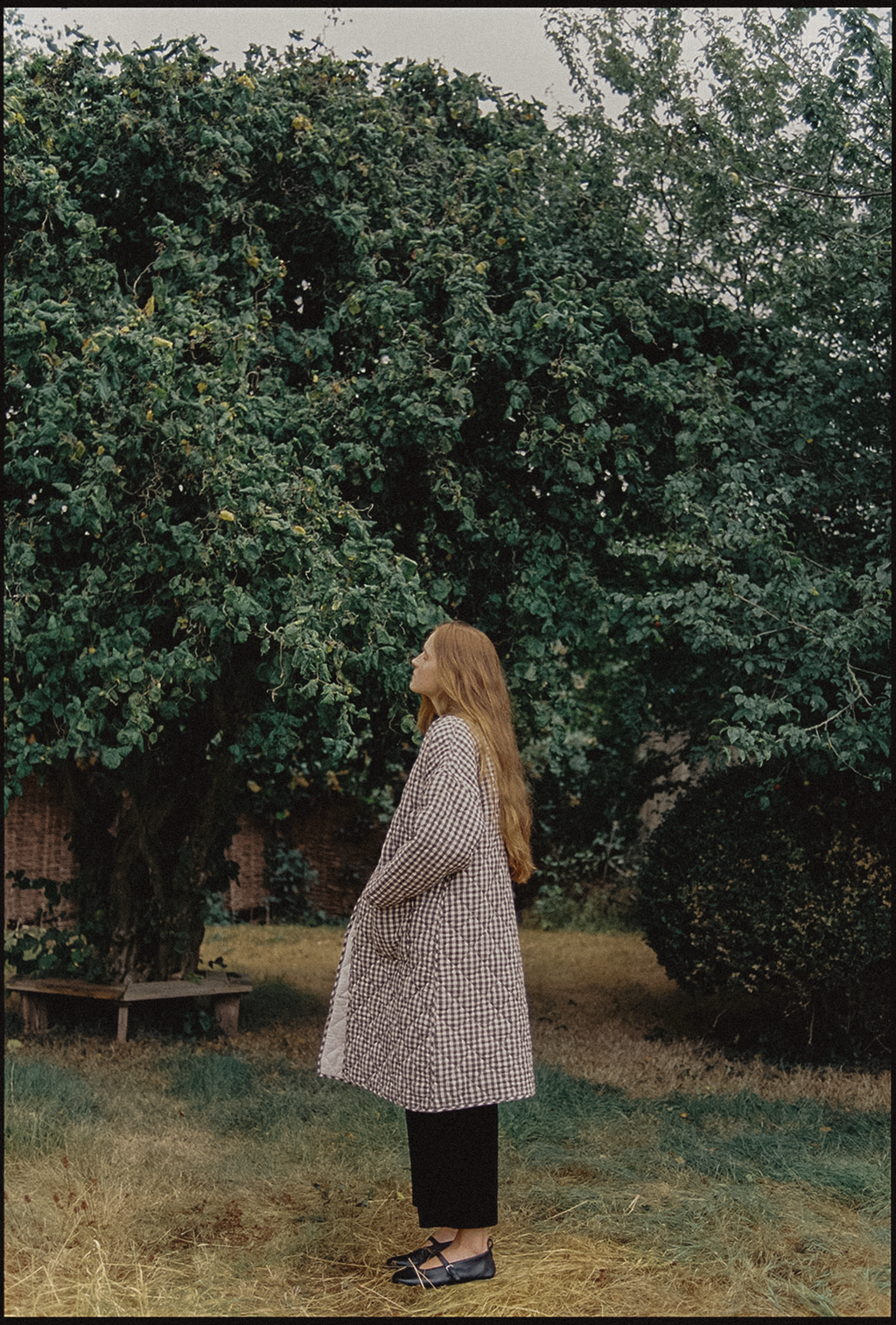 Darla Coat Brown Gingham