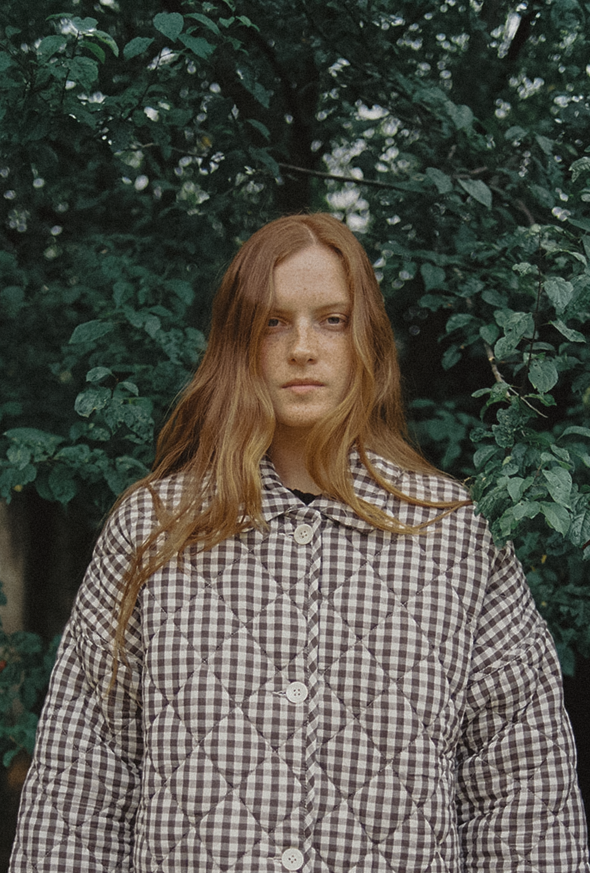 Darla Coat Brown Gingham