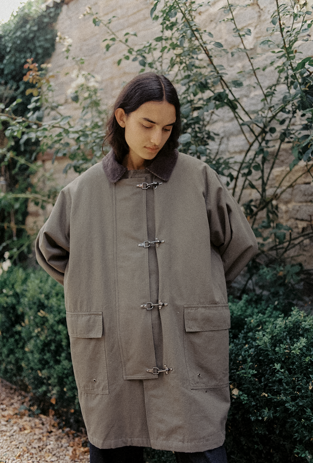 Jasper Coat Sage Green