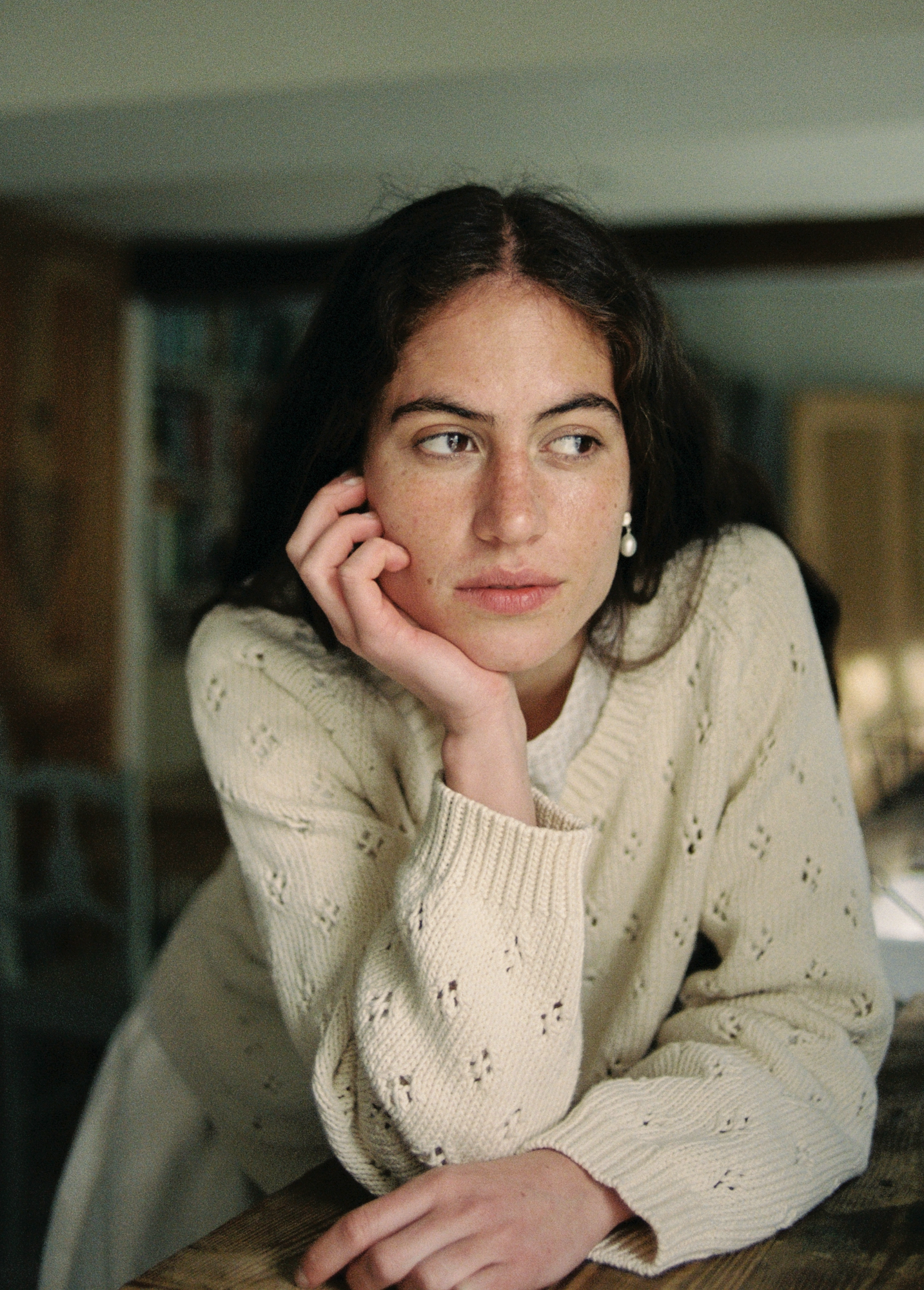 Mabel Cardigan Ivory