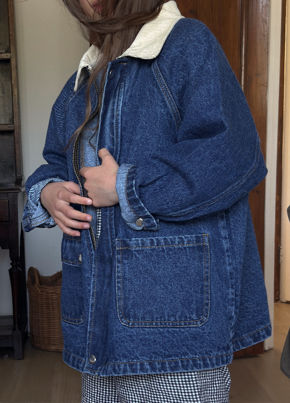 Mini Brooks Jacket Indigo