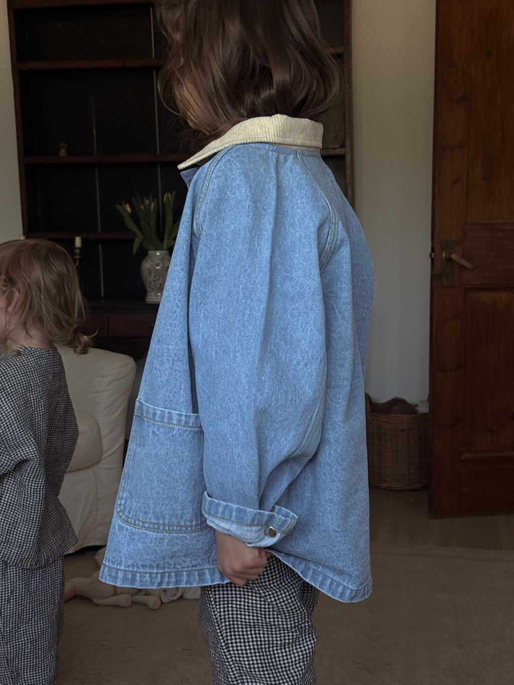 Mini Brooks Jacket Vintage Blue