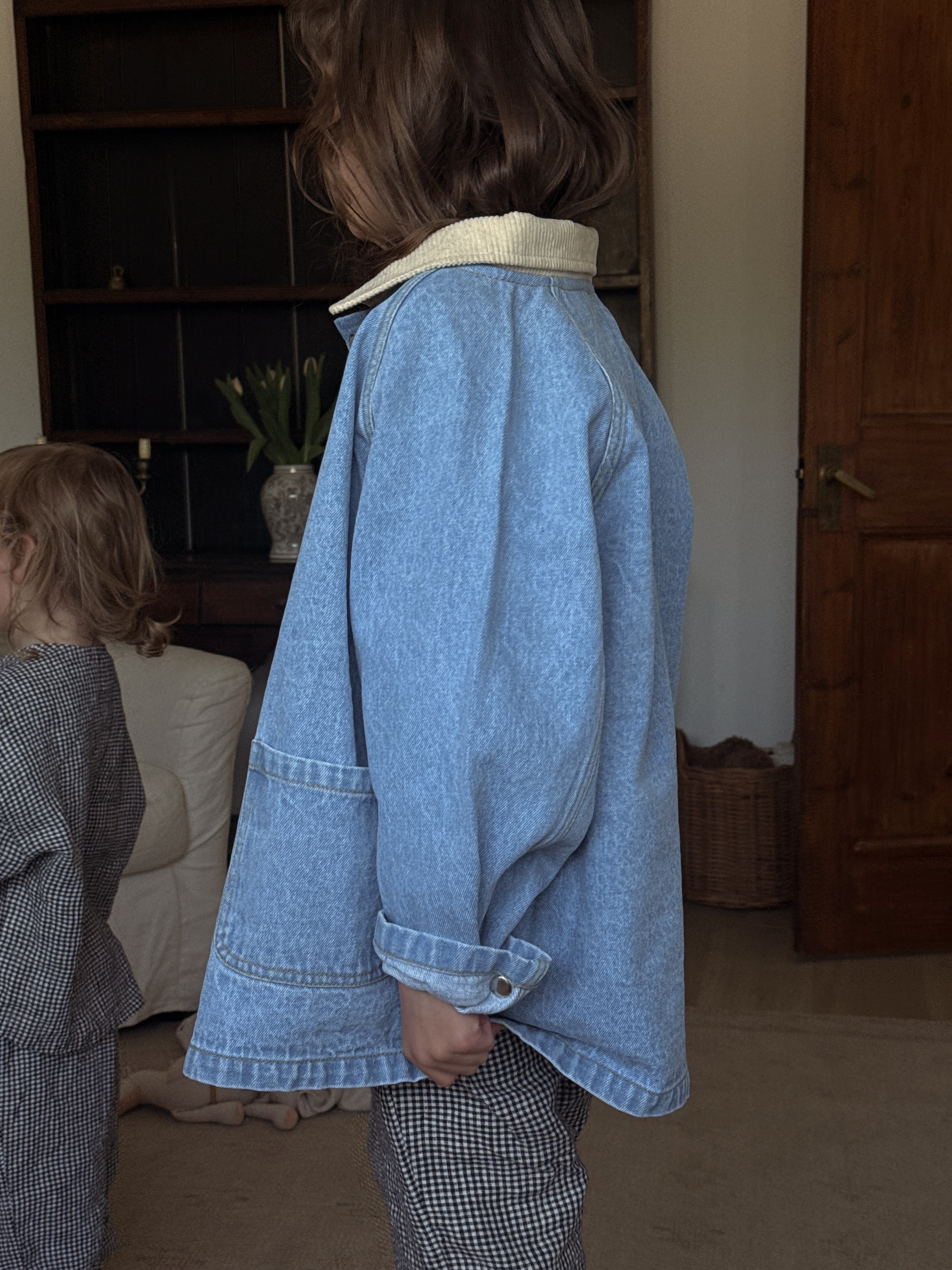 Mini Brooks Jacket Vintage Blue