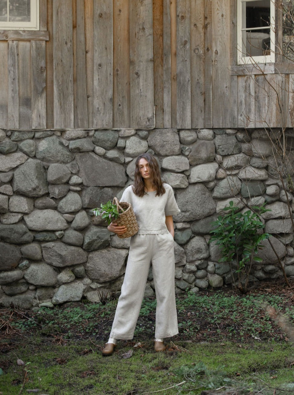 Finley Pants in Oatmeal