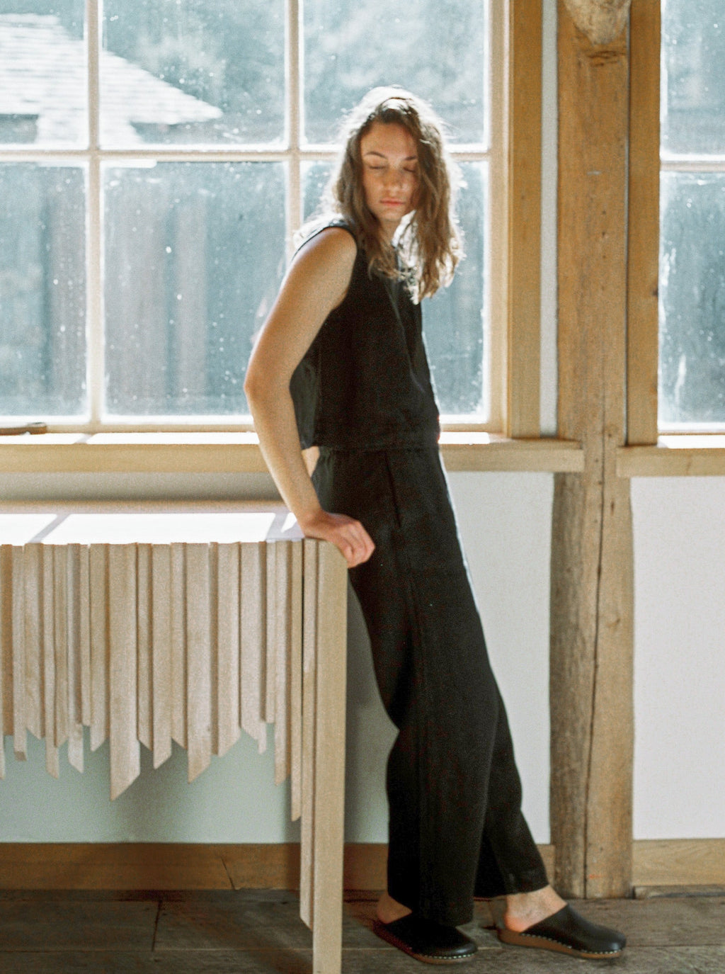 Finley Pants in Noir