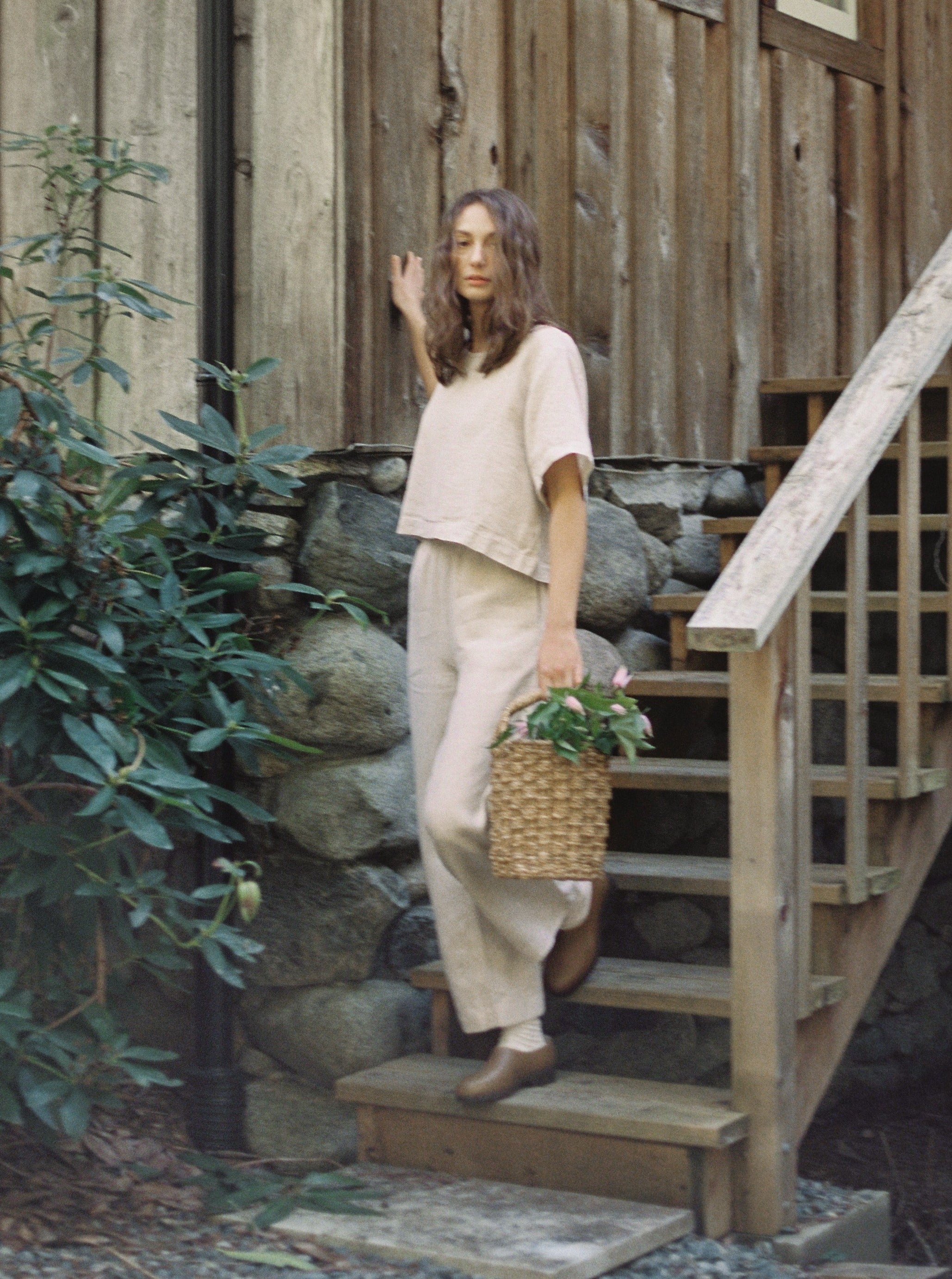 Finley Pants in Oatmeal