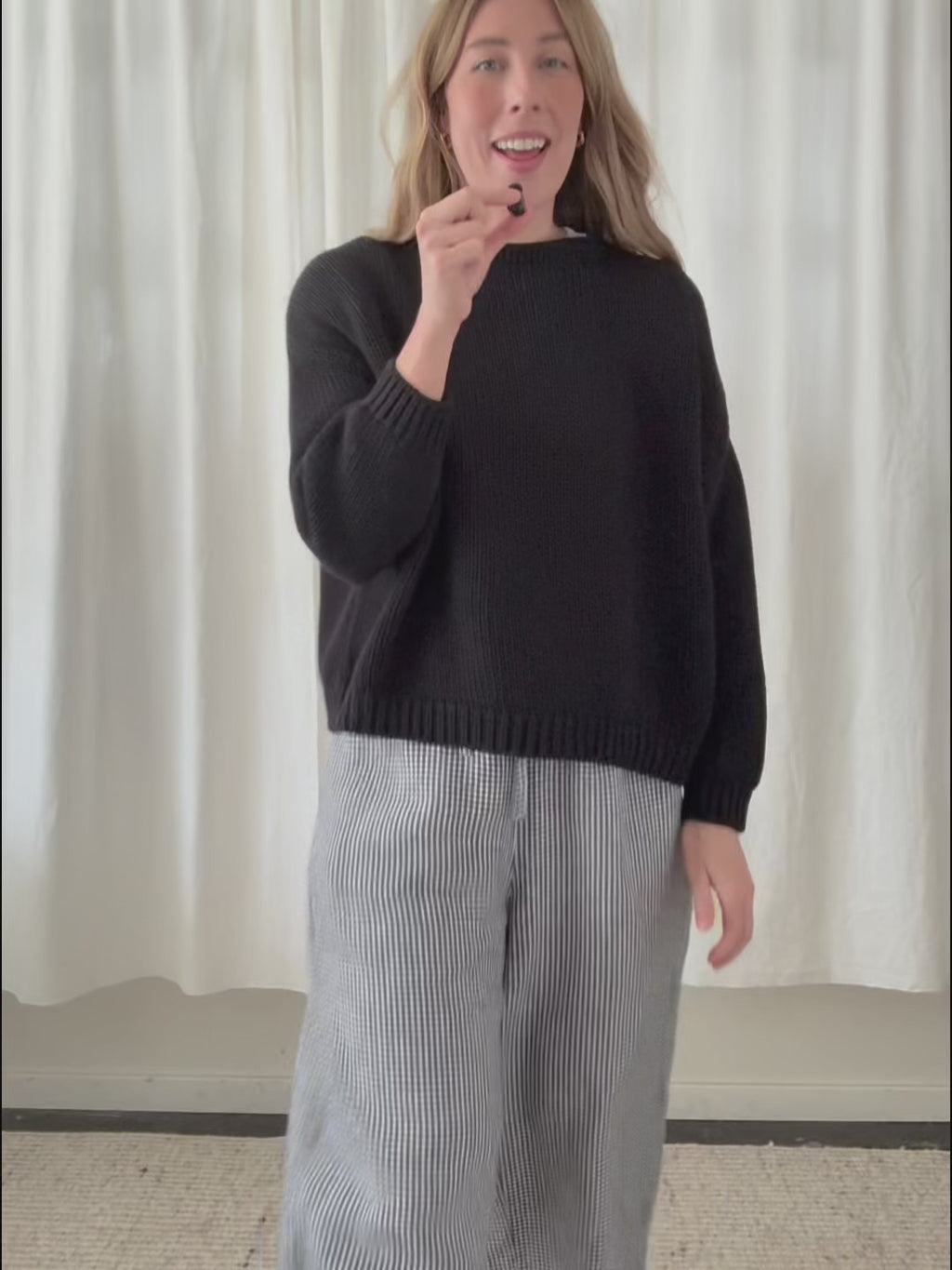 Olive Pant Espresso Gingham