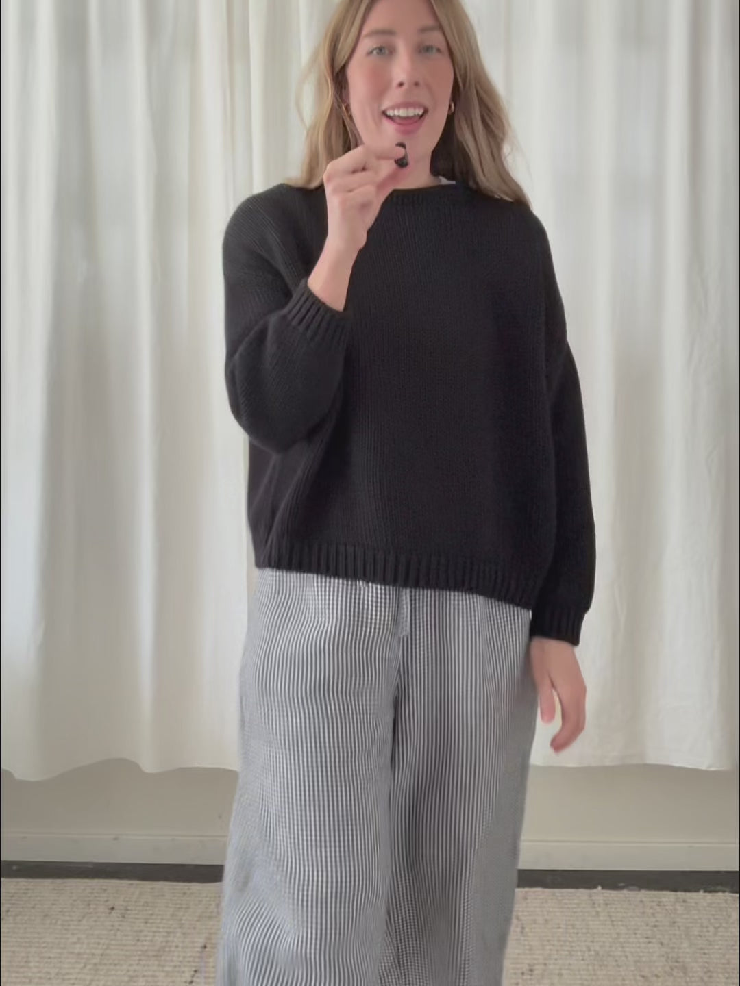 Olive Pant Espresso Gingham